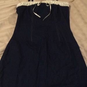 Stretch jean dress